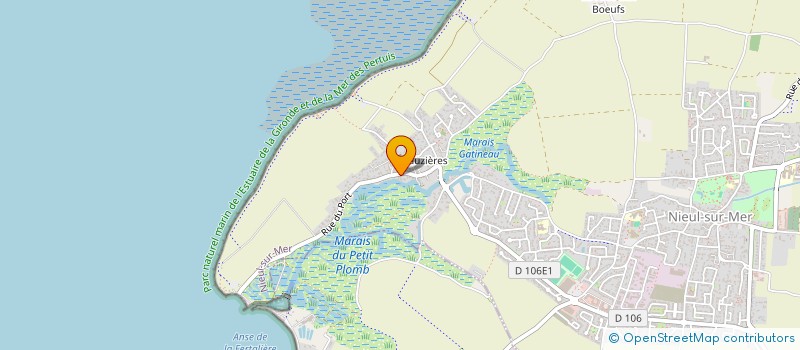 localisation de l'entreprise SAS KAMUNERA  NIEUL-SUR-MER