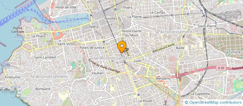 localisation de l'entreprise SAS KANGEP à MARSEILLE