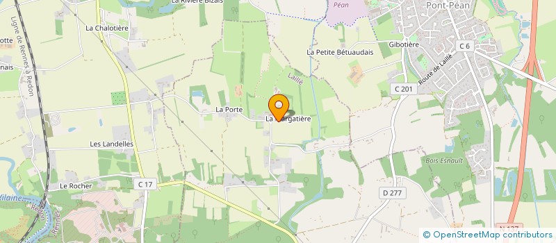 localisation de l'entreprise SAS KAODE  LAILLE