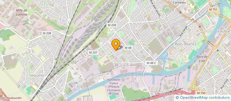 localisation de l'entreprise SAS KAOLOSA à LILLE