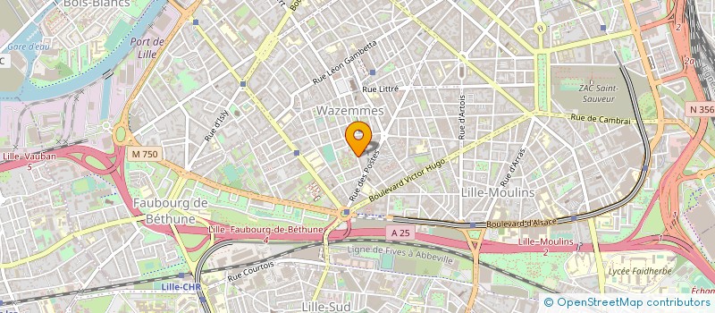 localisation de l'entreprise SAS KARIMA BENNANI  MARCQ-EN-BARUL