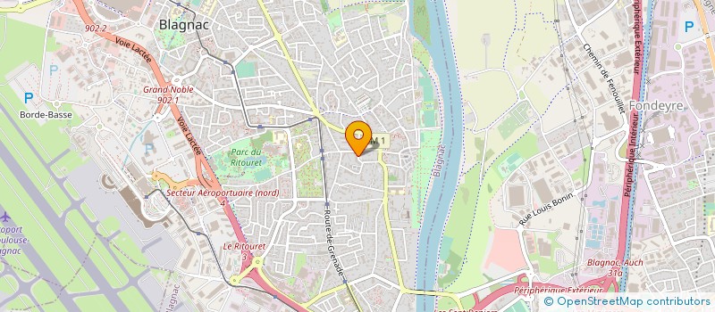 localisation de l'entreprise SAS KARROUMI 31 à BLAGNAC