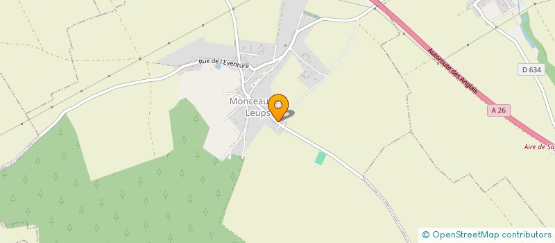 localisation de l'entreprise SAS KATHI à MONCEAU-LES-LEUPS