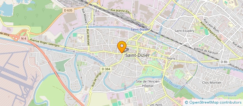 localisation de l'entreprise SAS KATIA COFRADE à SAINT-DIZIER
