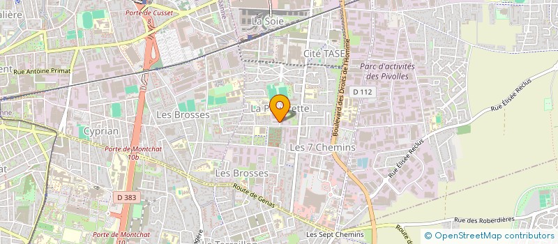 localisation de l'entreprise SAS KEAWIND  VAULX-EN-VELIN