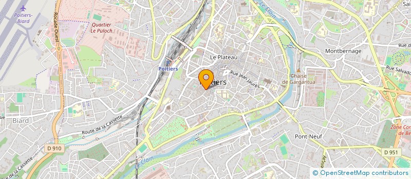 localisation de l'entreprise SAS KERITALIAN  POITIERS