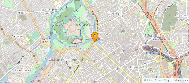 localisation de l'entreprise SAS KERLEVEO à LILLE