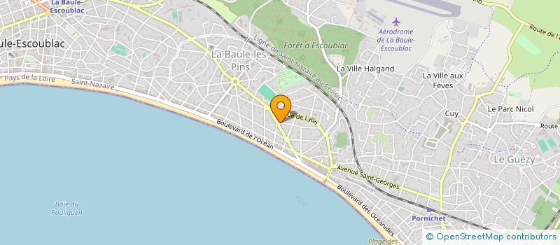 localisation de l'entreprise SAS KEY WEST à LA BAULE-ESCOUBLAC