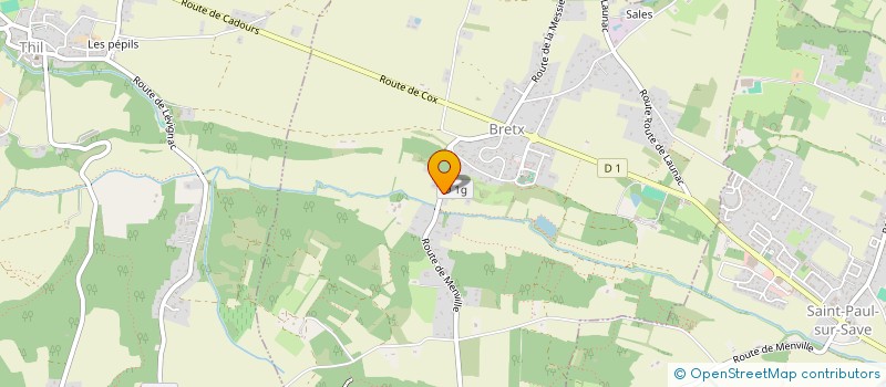 localisation de l'entreprise SAS KHEDHRI  BRETX