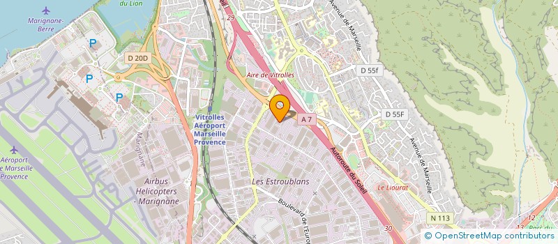 localisation de l'entreprise SAS KHEM à VITROLLES