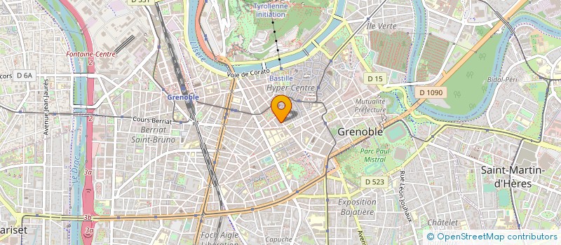 localisation de l'entreprise SAS KHOUTIR à GRENOBLE