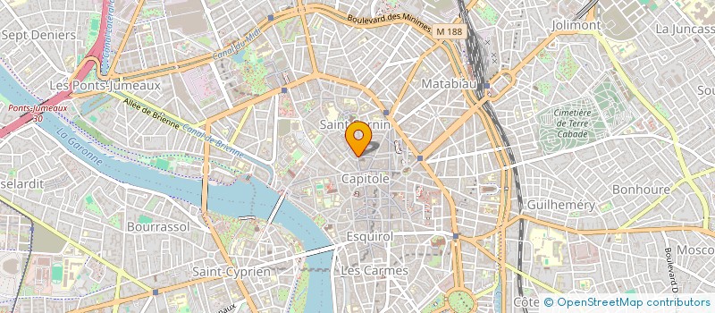 localisation de l'entreprise SAS KINAY  TOULOUSE