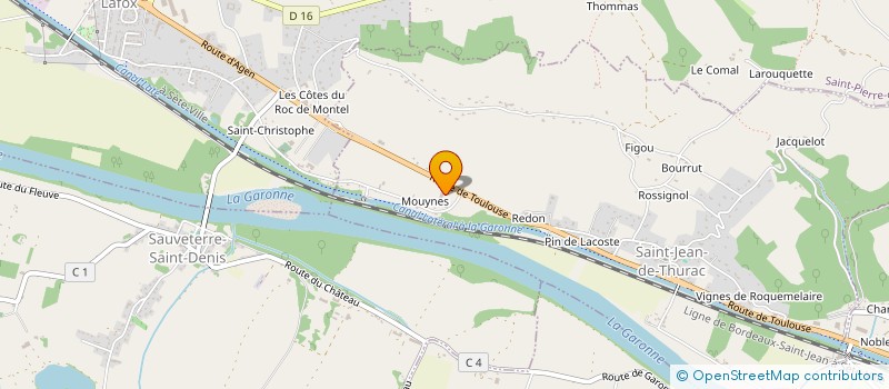 localisation de l'entreprise SAS KIT MOISSON à SAINT-JEAN-DE-THURAC