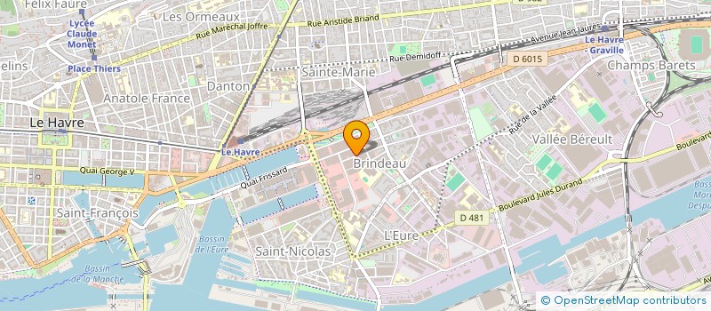 localisation de l'entreprise SAS KJA à LE HAVRE