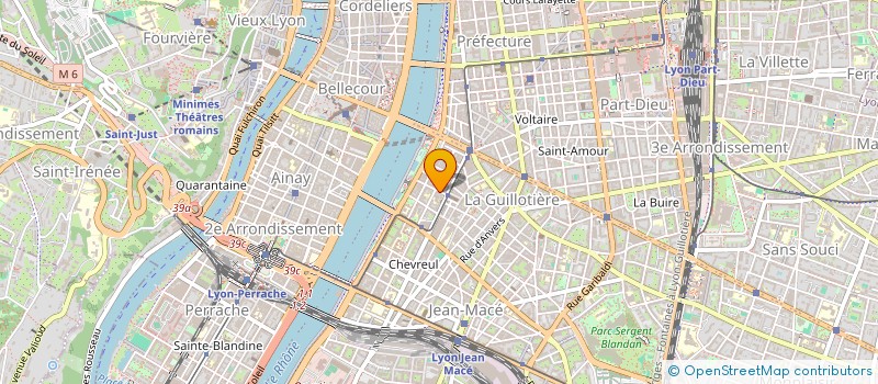 localisation de l'entreprise SAS KLR  LYON