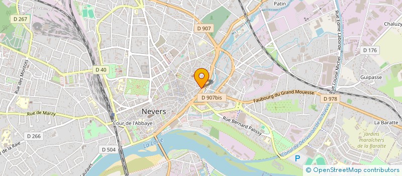 localisation de l'entreprise SAS KOVACS à NEVERS