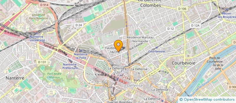 localisation de l'entreprise SAS KROFOC  PARIS