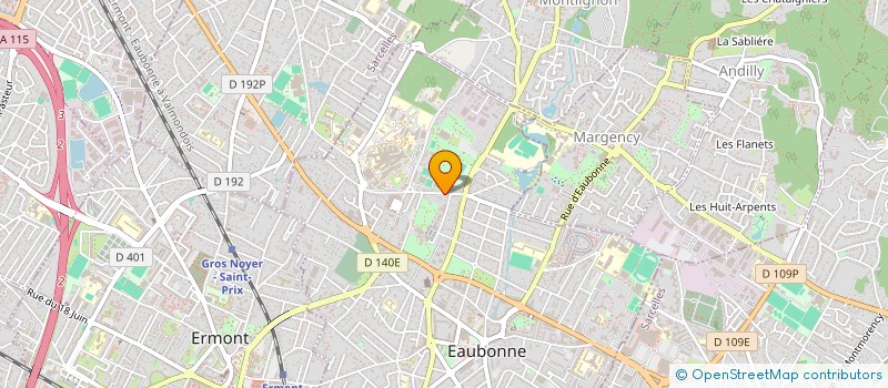 localisation de l'entreprise SAS KS NUTRITION à EAUBONNE
