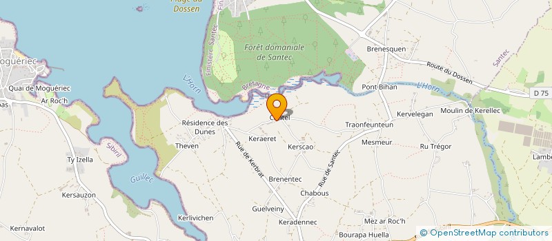 localisation de l'entreprise SAS KTL à PLOUGOULM
