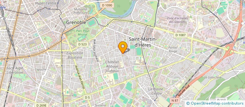 localisation de l'entreprise SAS KULARO à GRENOBLE