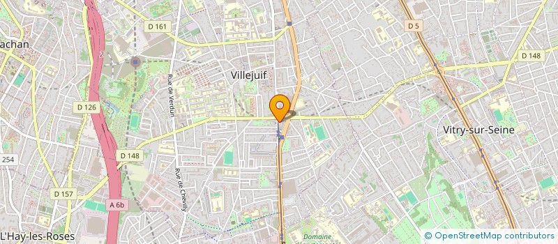 localisation de l'entreprise SAS KUZU  VILLEJUIF