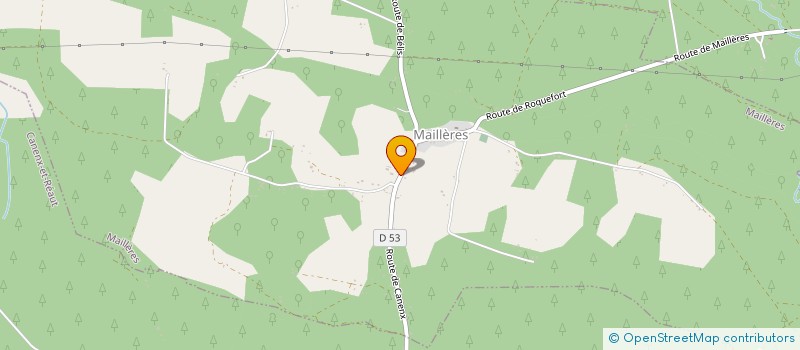 localisation de l'entreprise SAS L&A  MAILLERES