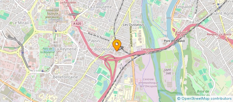 localisation de l'entreprise SAS L'A G à TOULOUSE
