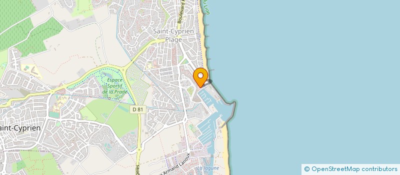 localisation de l'entreprise SAS L'ANE ROUGE à ST CYPRIEN