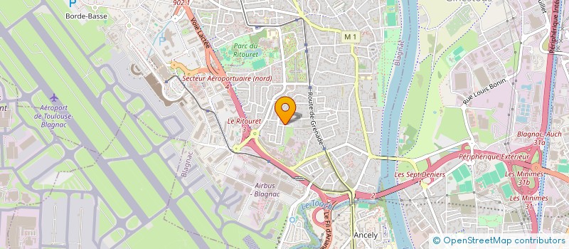 localisation de l'entreprise SAS L'ANNEXE COIFFURE  MONDONVILLE