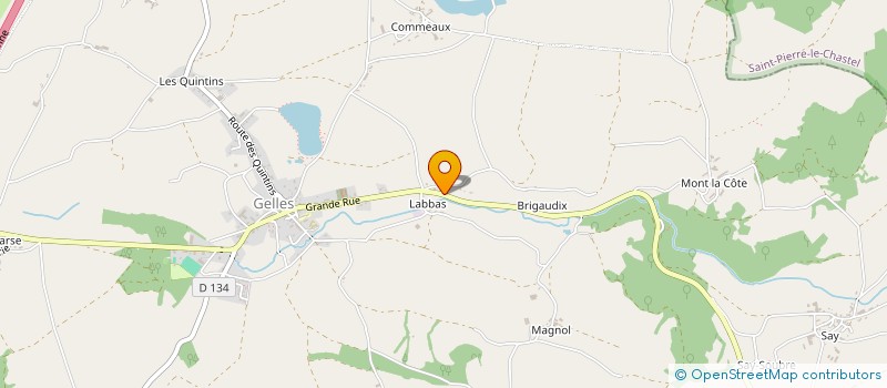 localisation de l'entreprise SAS L'ARBRE DE VIE  CISTERNES-LA-FORET