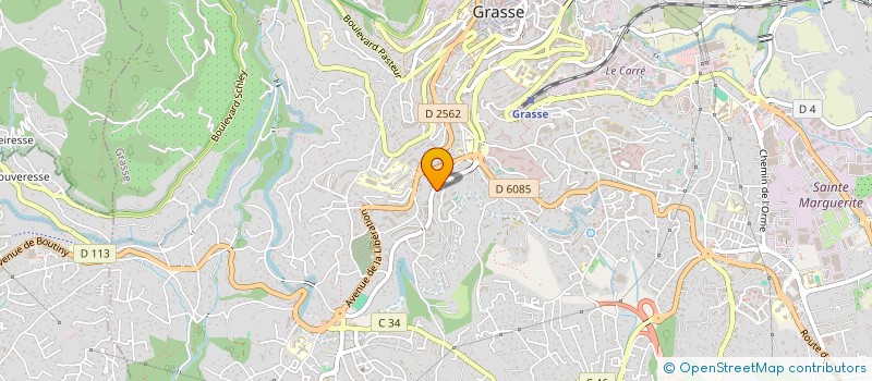 localisation de l'entreprise SAS L'ART DU SERVICE  GRASSE