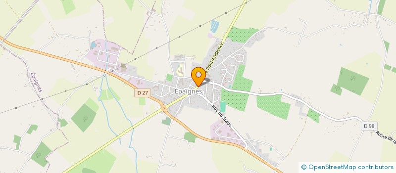 localisation de l'entreprise SAS L'ATELIAIS  MORAINVILLE-JOUVEAUX