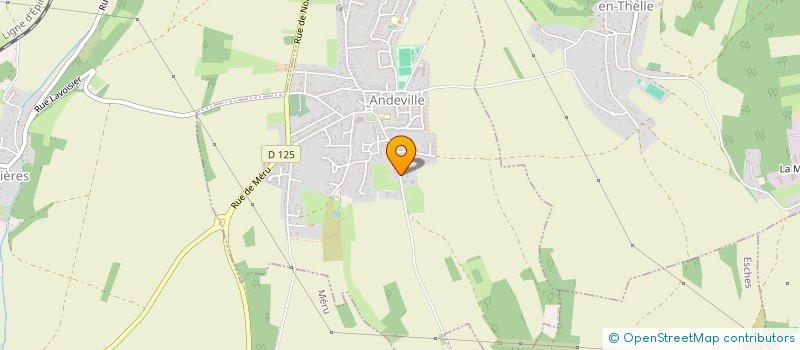 localisation de l'entreprise SAS L ATELIER DE NACRE  ANDEVILLE