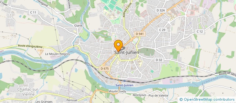 localisation de l'entreprise SAS L'ATELIER DES COMPAGNONS à SAINT-JUNIEN