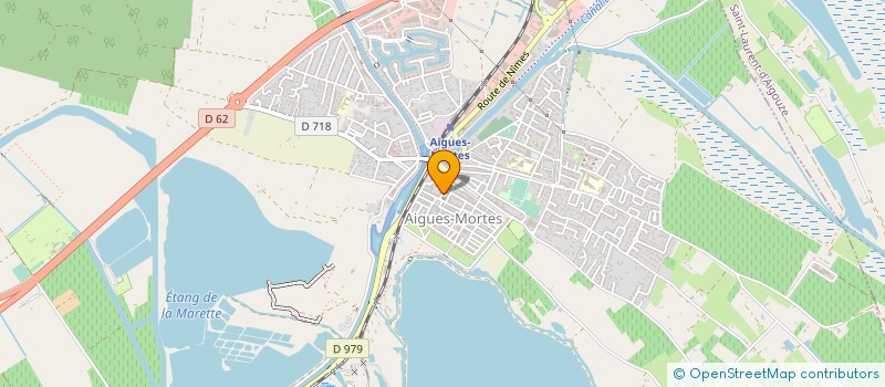 localisation de l'entreprise SAS L'AUTAN BLANC  SAINT LAURENT D'AIGOUZE