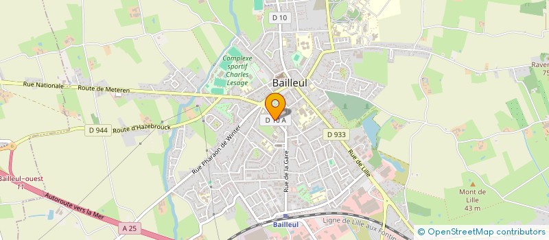 localisation de l'entreprise SAS L'AUTO ECOLE à BAILLEUL
