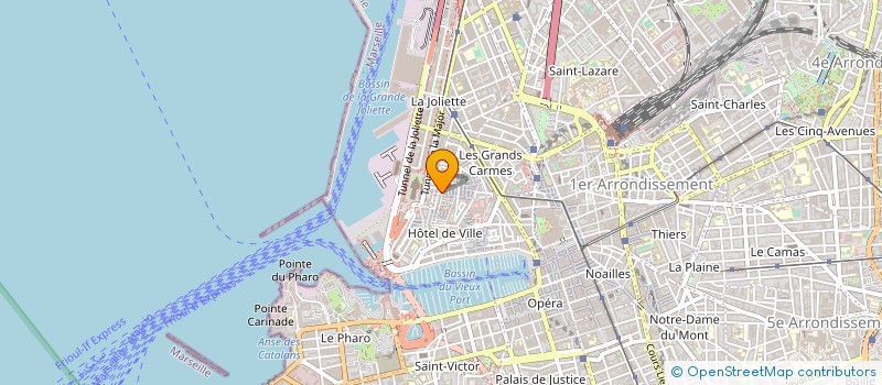 localisation de l'entreprise SAS L'AVE MARIA à MARSEILLE