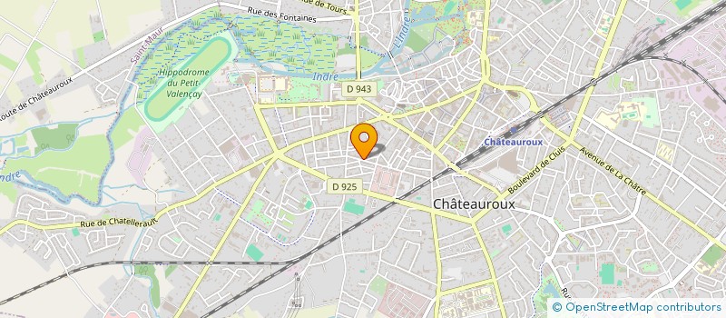localisation de l'entreprise SAS L B G à CHATEAUROUX