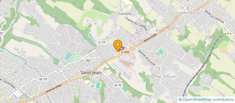 localisation de l'entreprise SAS L.C.D BAT à ROUFFIAC-TOLOSAN
