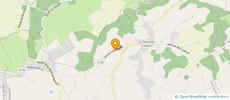 localisation de l'entreprise SAS  L'ENTRACTE  SAINT-GAUDENS