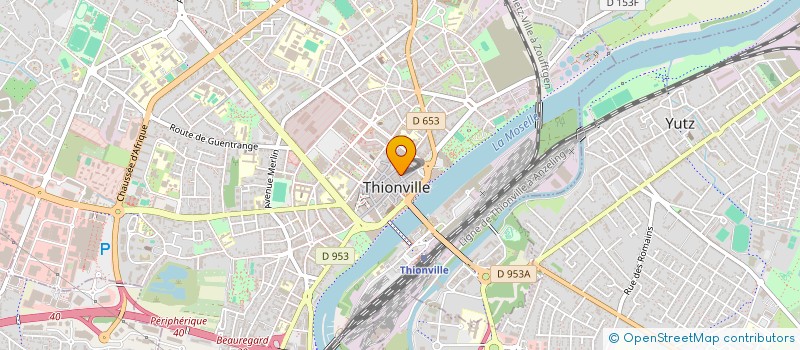 localisation de l'entreprise SAS L'EPICURIEN  THIONVILLE