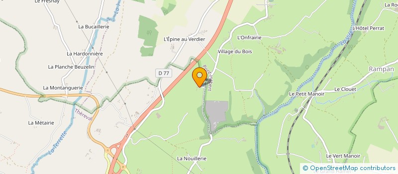 localisation de l'entreprise SAS L'HERMITTE à THEREVAL