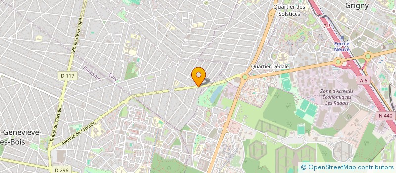 localisation de l'entreprise SAS L.K.R  MORSANG-SUR-ORGE