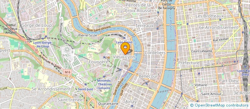 localisation de l'entreprise SAS L'OEIL DU PUBLIC à LYON