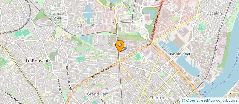 localisation de l'entreprise SAS L'OREE à BORDEAUX