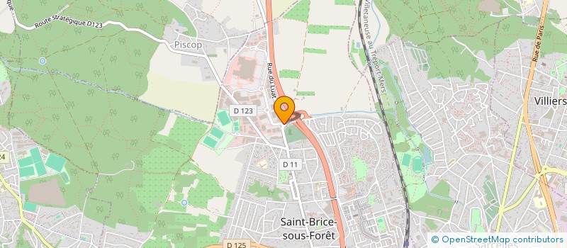 localisation de l'entreprise SAS L.R à SAINT-BRICE-SOUS-FORET