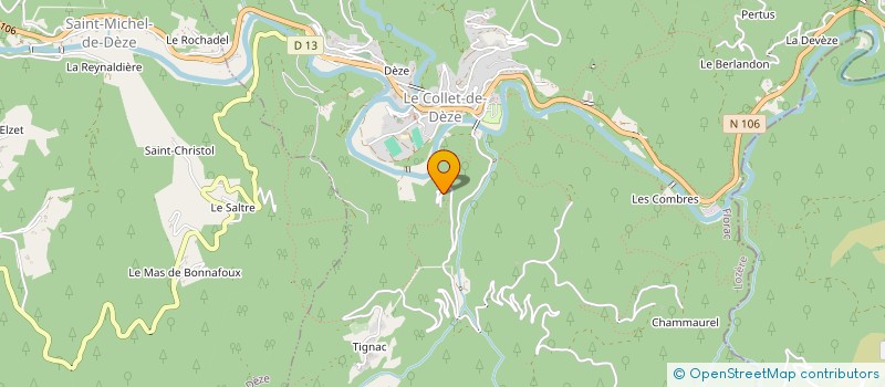 localisation de l'entreprise SAS LA BIJOUTANIE - BIJOUTE REGIE D'OCCITANIE  SAINT-MARTIN-DE-BOUBAUX