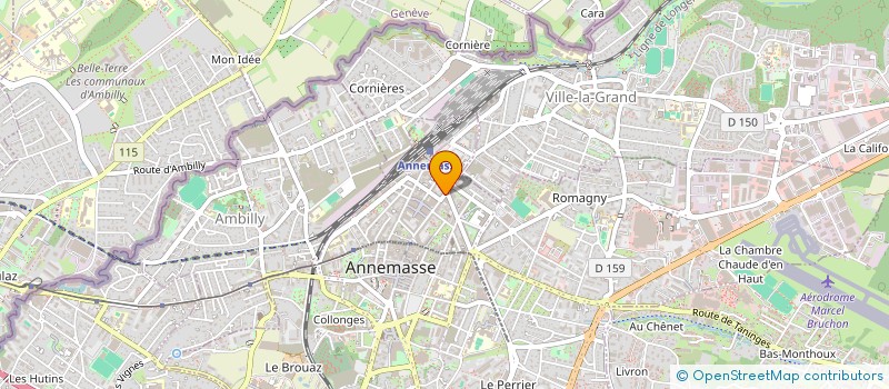 localisation de l'entreprise SAS LA CASA à ANNEMASSE