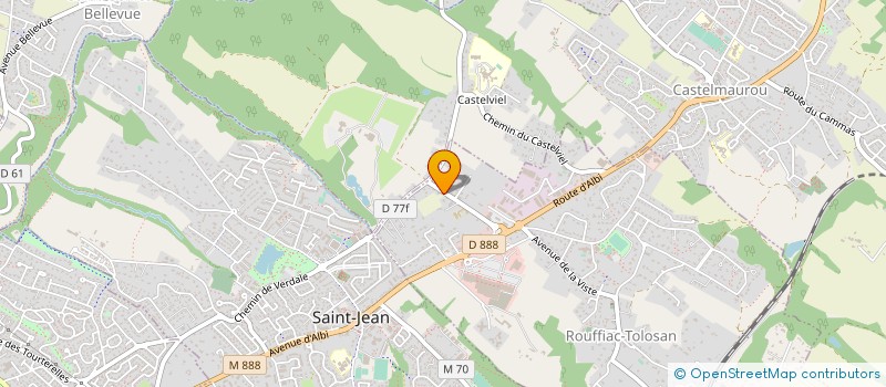 localisation de l'entreprise SAS LA CHENERAIE à ROUFFIAC-TOLOSAN