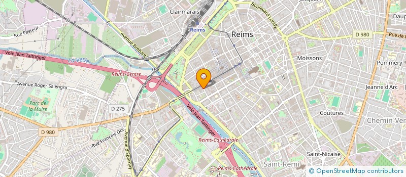 localisation de l'entreprise SAS LA CONCIERGERIE DES SACRES  REIMS